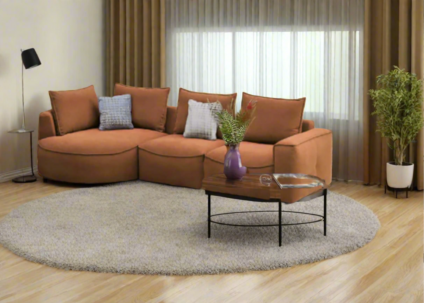 Anton Sofa with Chaise