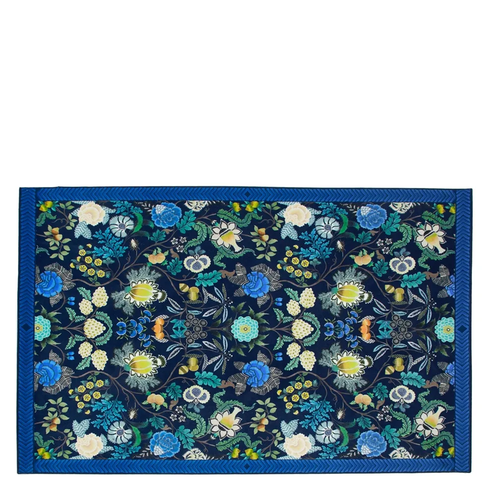 RUG BROCART DECORATIF INDIGO by Designers Guild