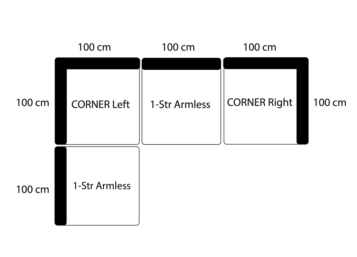 Barcelona Sectional L Shape 4