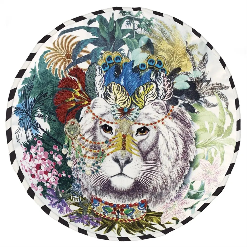 Cushion JUNGLE KING OPIAT by Christian Lacroix