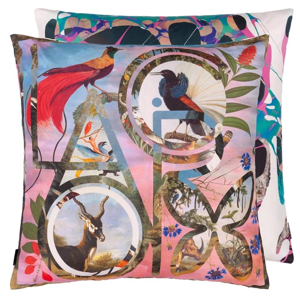 Cushion LACROIX PARADISE FLAMINGO by Christian Lacroix