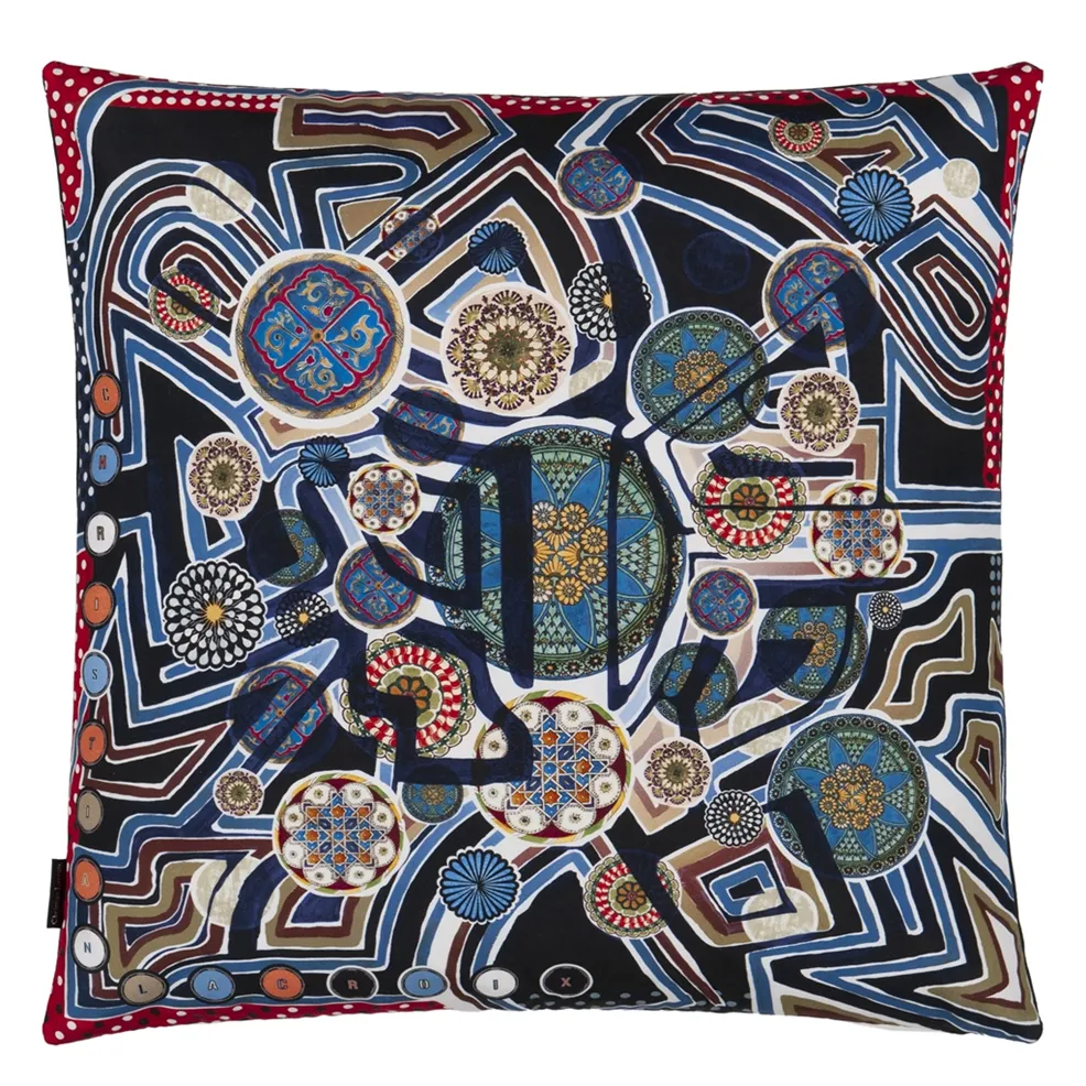 Cushion OMNITRIBE AZUR by Christian Lacroix