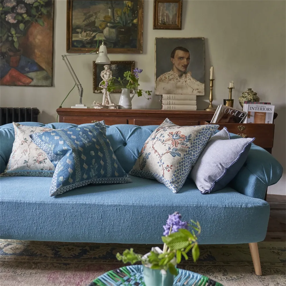 Cushion PENTIMENTO LINEN by John Derian