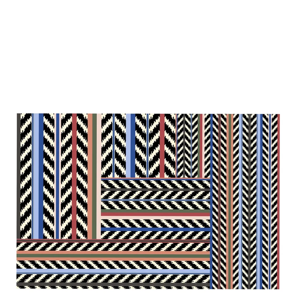 RUG JAIPUR STRIPE AZUR by Christian Lacroix