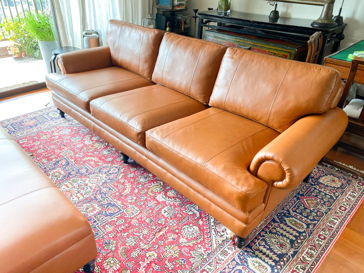 Reupholstery Leather Sofa