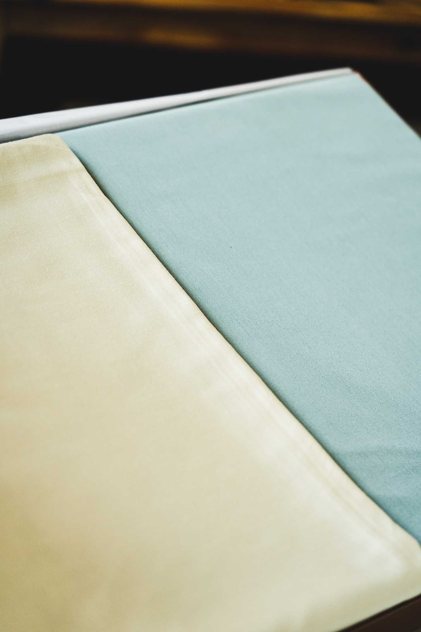 SIMMONS Bed Linen Set (3 part Set) GREEN + Stone