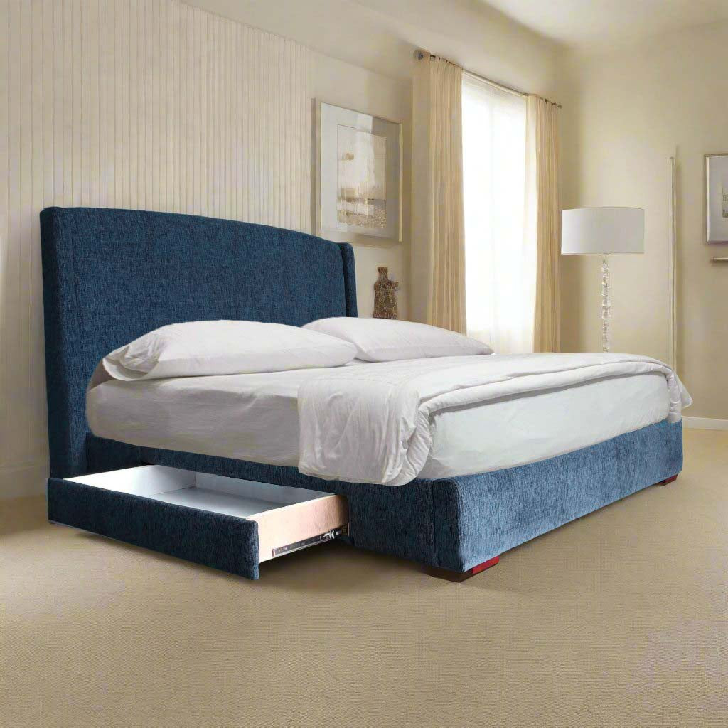 Stanford Bed with Drawers Storage