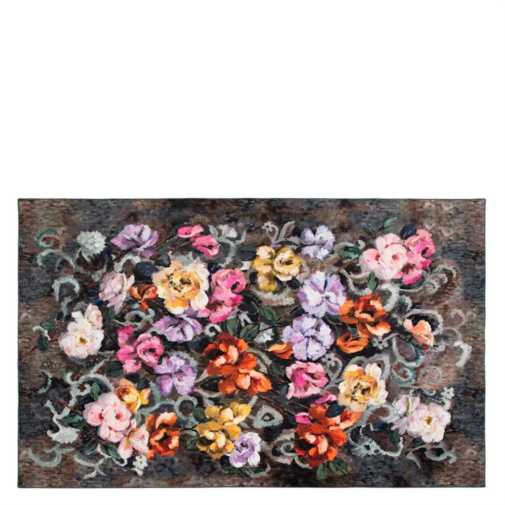 RUG TAPESTRY FLOWER DAMSON by Designers Guild