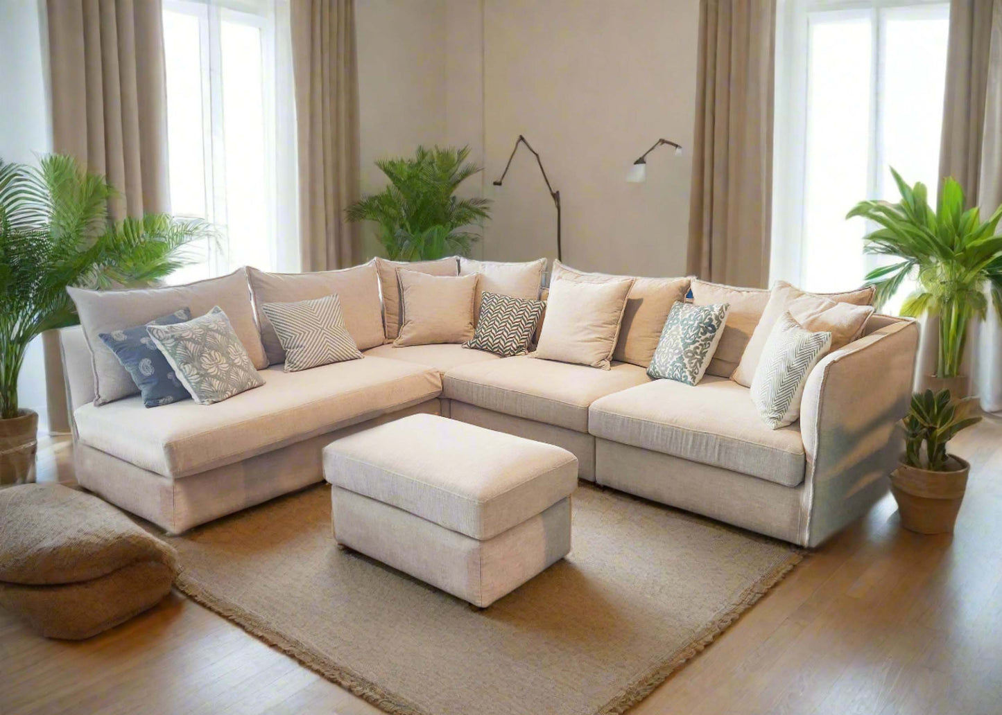 Upper East Custom Sectional Sofa