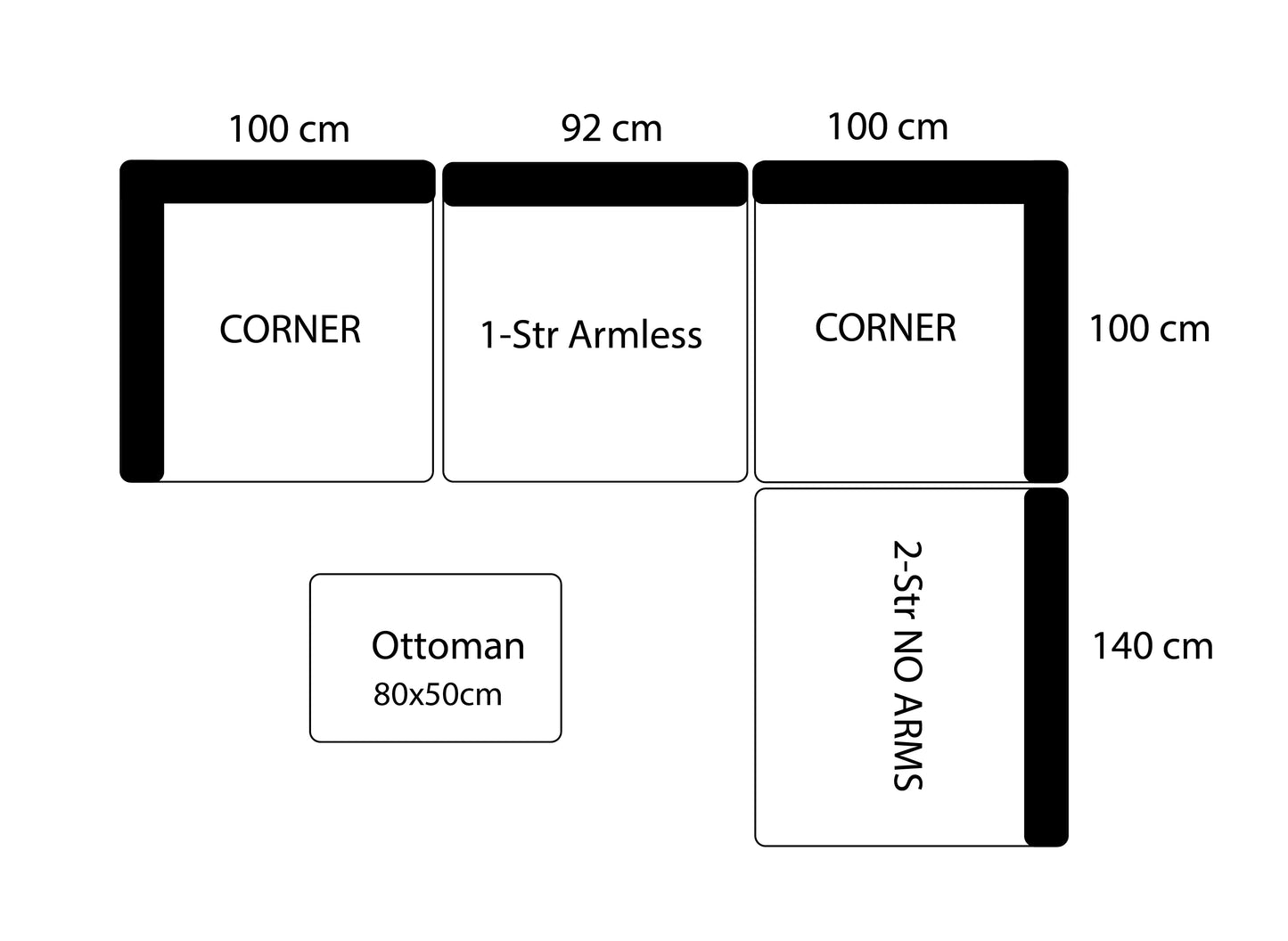Upper East Custom Sectional Sofa