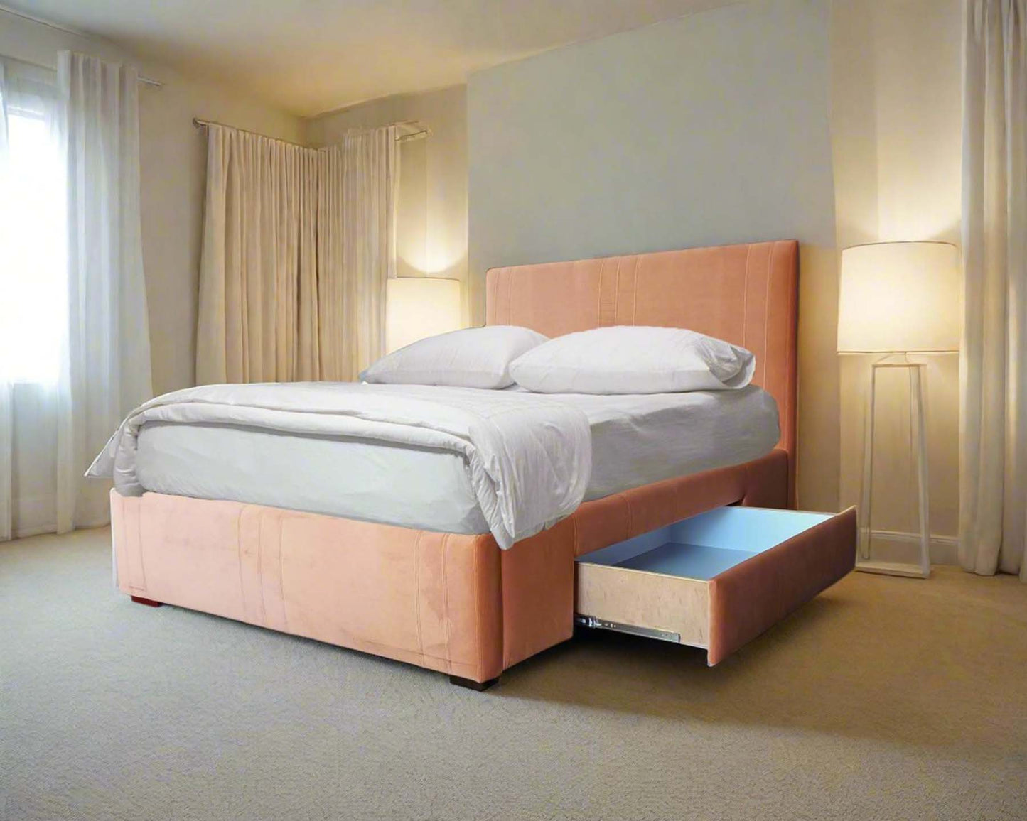 Yale Bed with Drawers Storage