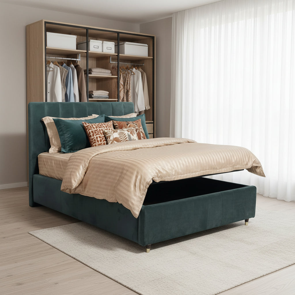 Cornell Bed with Hydraulic Storage