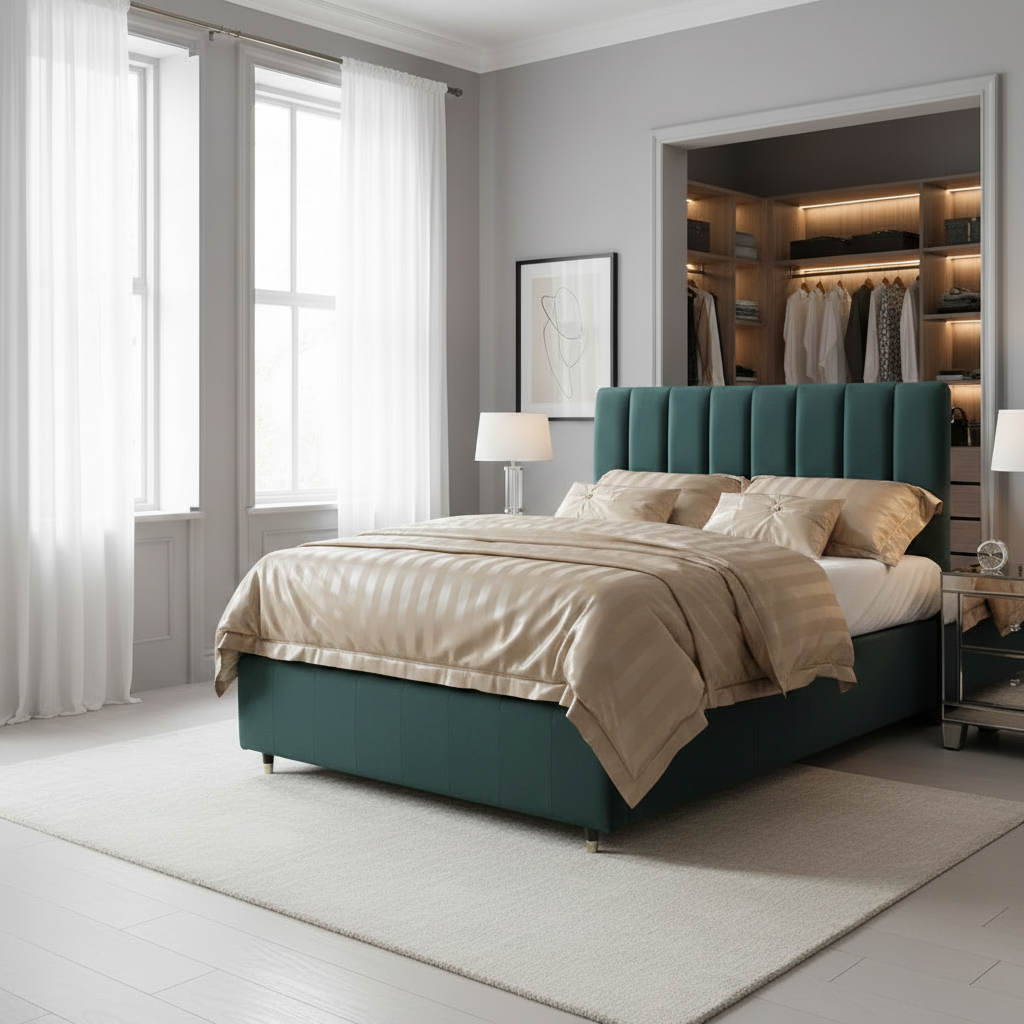Cornell Bed with Hydraulic Storage