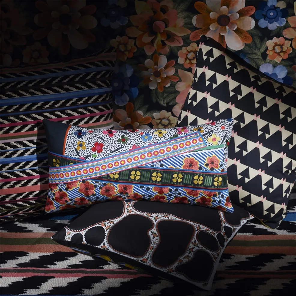 Cushion REINE D'ARLES MULTICOLORE by Christian Lacroix