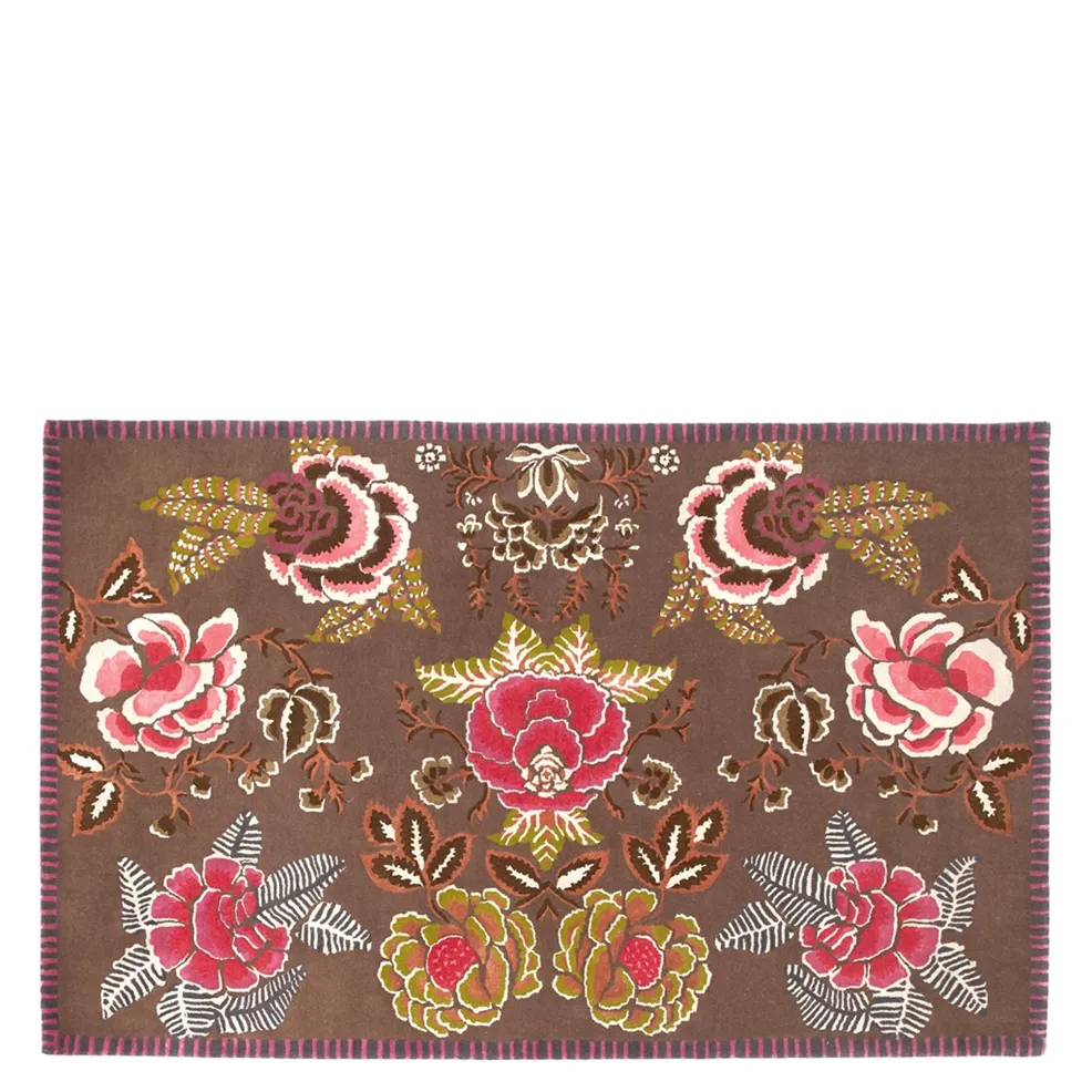 RUG ROSE DE DAMAS CRANBERRY by Designers Guild