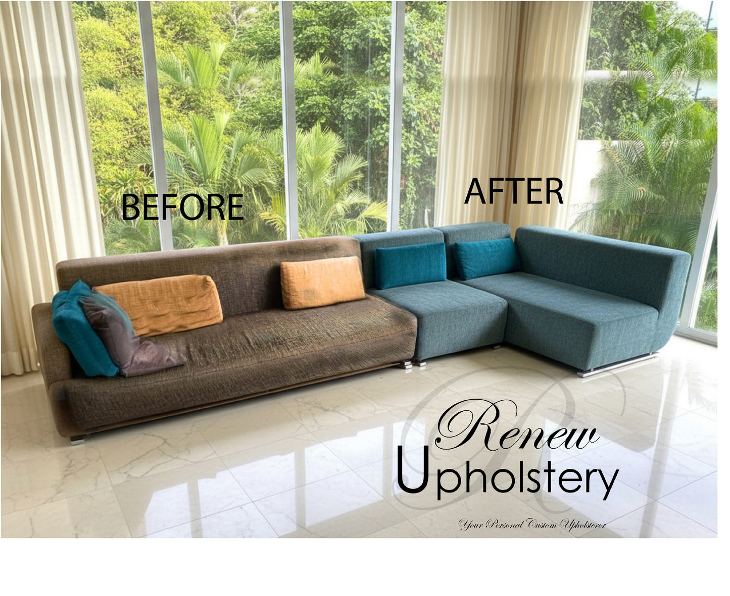 Reupholstery Sectional Sofa