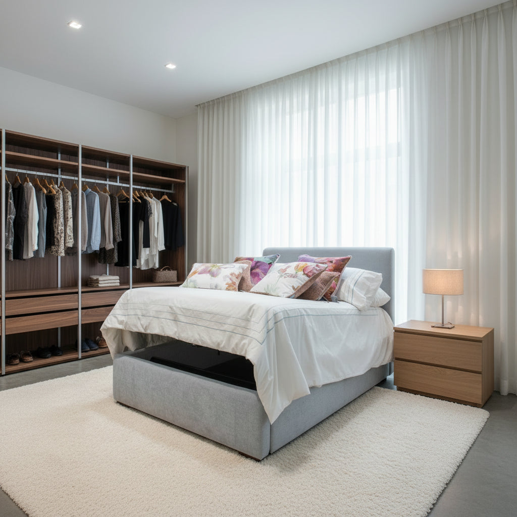 Stanford Bed with Hydraulic Storage