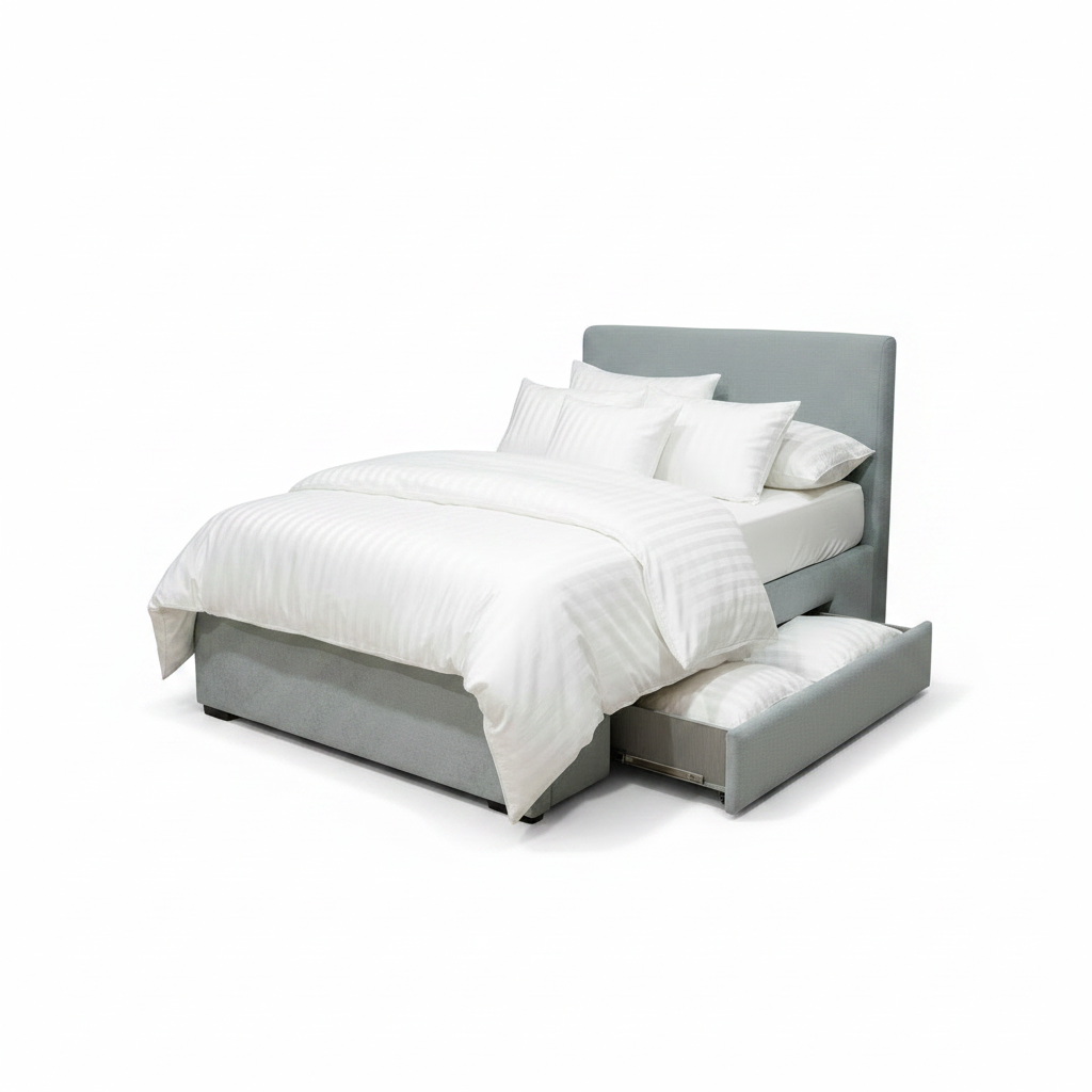 Stanford Bed with Drawers Storage