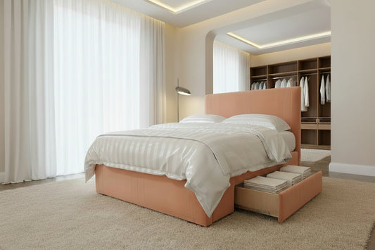 Stanford Bed with Drawers Storage