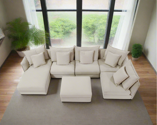 Upper East Sectional Sofa U Shape with Chaise