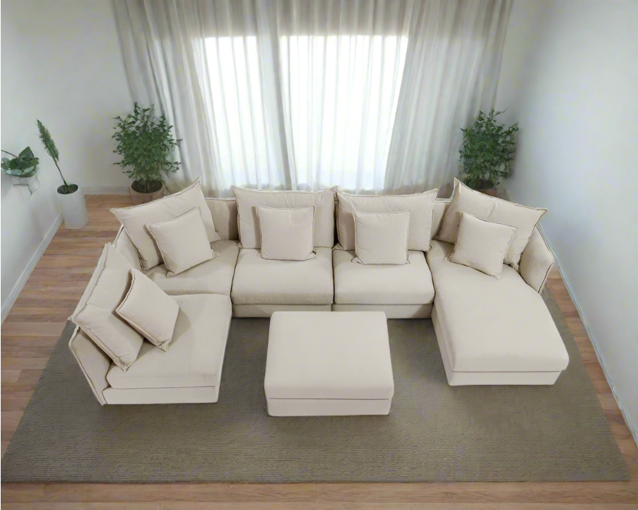 Upper East Sectional Sofa U Shape with Chaise